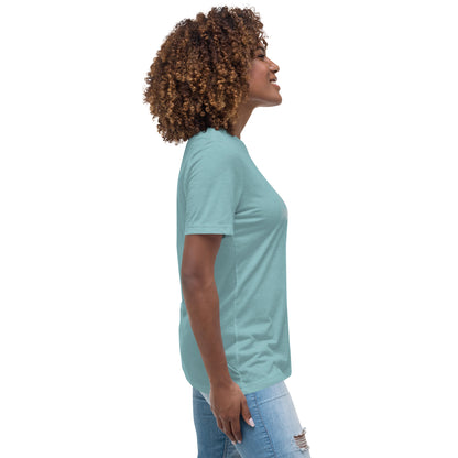 Women's Relaxed T-Shirt w/ Hip Cow