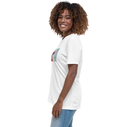 Women's Relaxed T-Shirt w/ Hip Cow